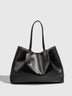 Fashion handbag commuter large capacity high-quality texture tote bag