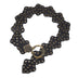 Fashionable and versatile leaf-stitched belt