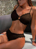 Minimalist Lace Bikini Set for the Beach