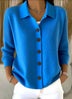 Women’s button-up knitted cardigan sweater