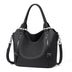 Retro style large capacity shoulder crossbody tote bag