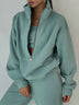 Fleece Sports Street Casual Fashion Two-Piece Sweatshirt