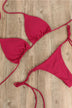 Sexy Adjustable Lace-up Two-Piece Swimsuit