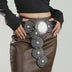 Western Style Round Disc Waist Belt