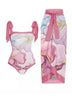 One Piece Swimsuit Chiffon Skirt Two-piece set