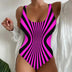 One Piece Swimsuit 3D Print Swimwear