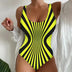 One Piece Swimsuit 3D Print Swimwear