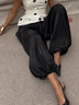 Lazy Comfortable Loose-fitting Lantern Pants