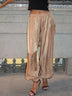 Lazy Comfortable Loose-fitting Lantern Pants