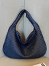 Fashionable Leather Woven Bag
