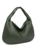 Fashionable Leather Woven Bag