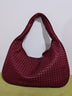 Fashionable Leather Woven Bag