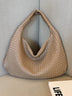 Fashionable Leather Woven Bag