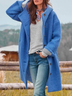 Hooded Loose Single-Breasted Jacket