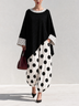Black & White Polka Dot Two-Piece Set