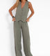 Vest & Pants Cotton Leisure Suit