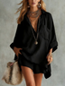Oversized Pocket Beach Shorts Shirt Set